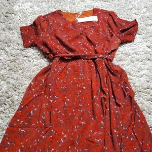 Petallush wrap around dress